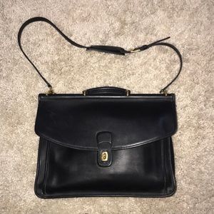 Coach Shoulder Brief Case